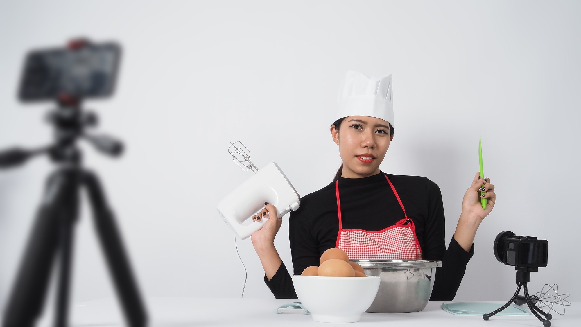 Studio cucina per lezioni online